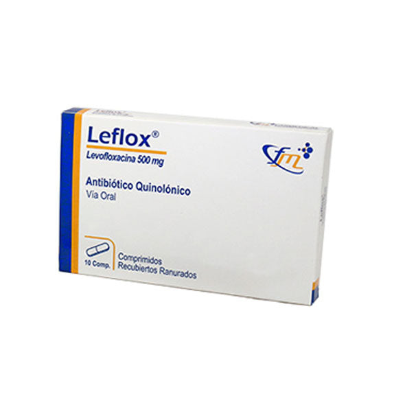 Leflox Levofloxacino 500Mg X Tableta