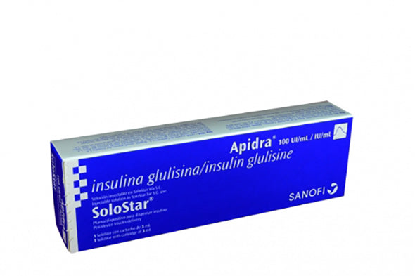 Apidra Solostar 100Ui 3Ml Insulina Glulis+Ag