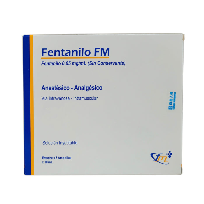 Fentanilo 0.05Mg Y 2Ml X Ampolla