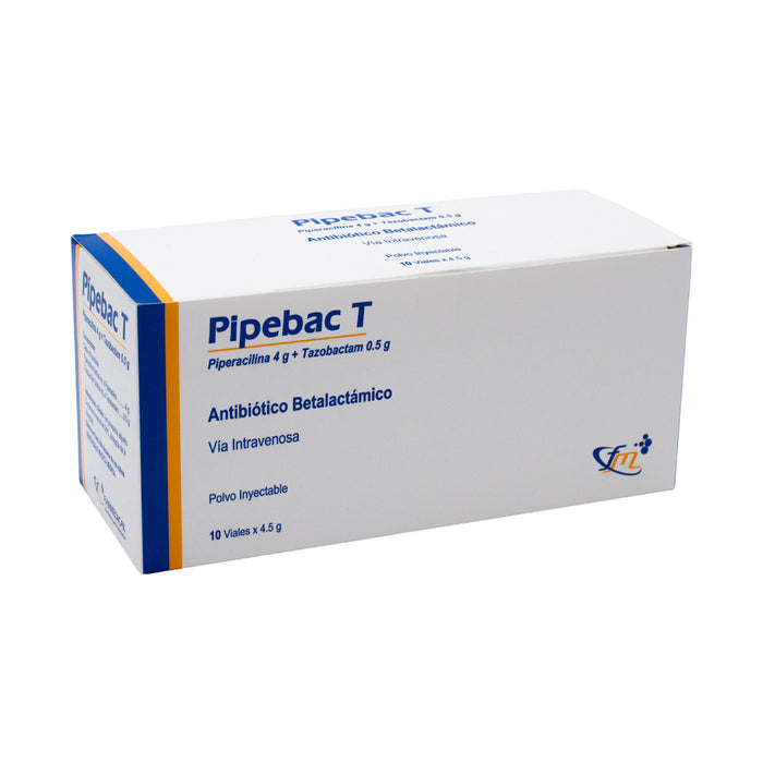 Pipebac T 4.5G Iv Piperacilina Tazoba X 1 Ampolla