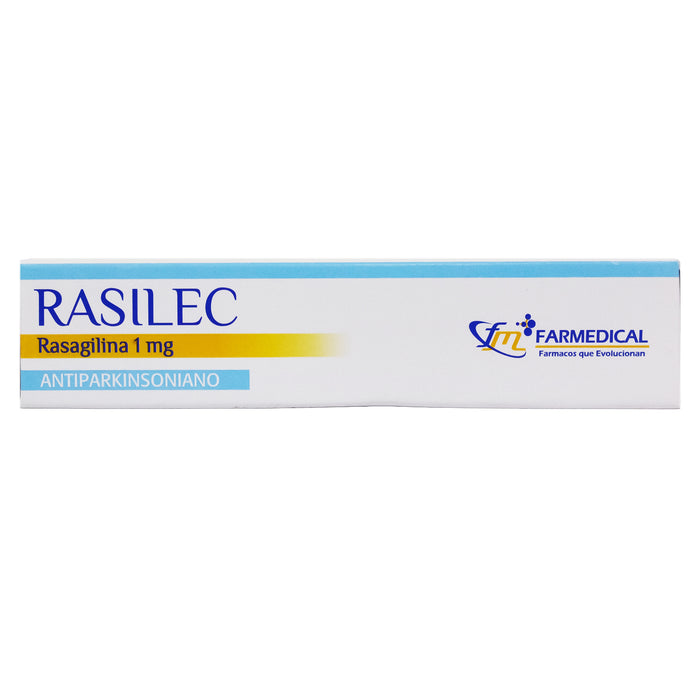 Rasilec 1Mg Rasagilina X Comprimido