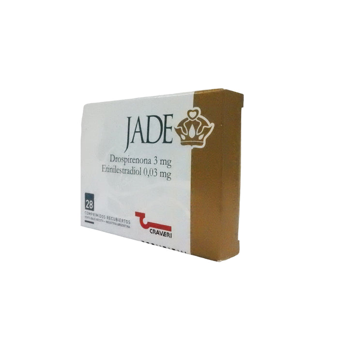 Jade X 28 Comp Drospirenona Etinilestradiol
