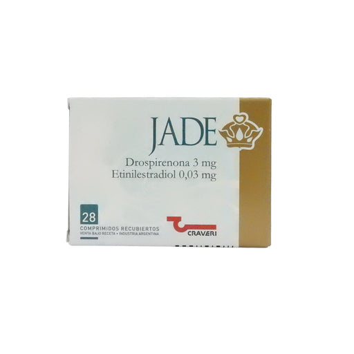 Jade X 28 Comp Drospirenona Etinilestradiol