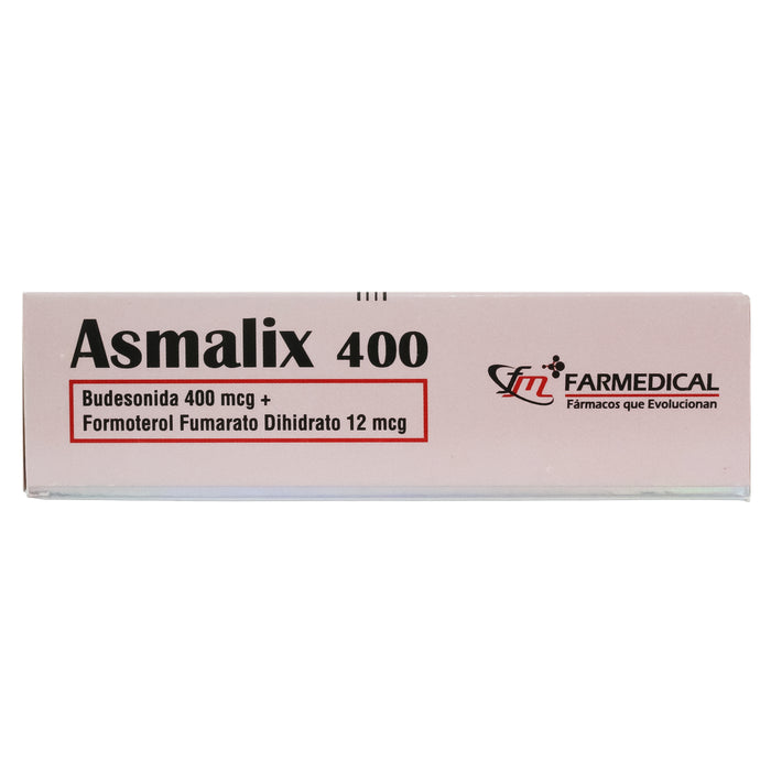 Asmalix 400 Budesonida Formoterol X Capsula Para Inhalacion Oral