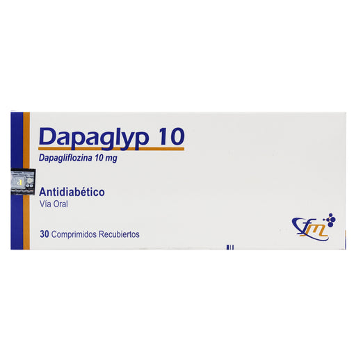 Dapaglyp 10Mg Dapagliflozina X Comprimido