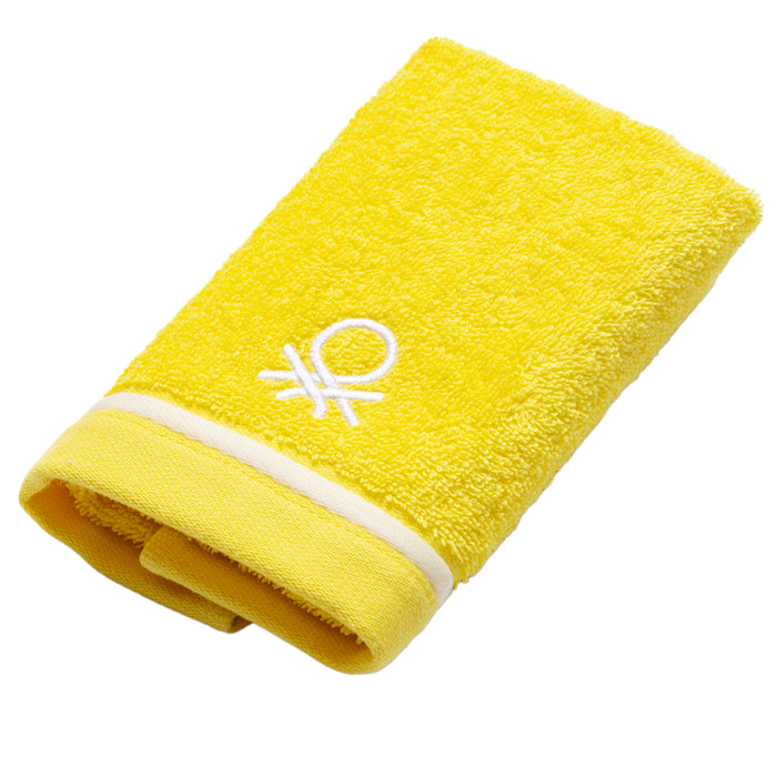 Toalla De Tocador Benetton Amarillo 30 X 50Cm