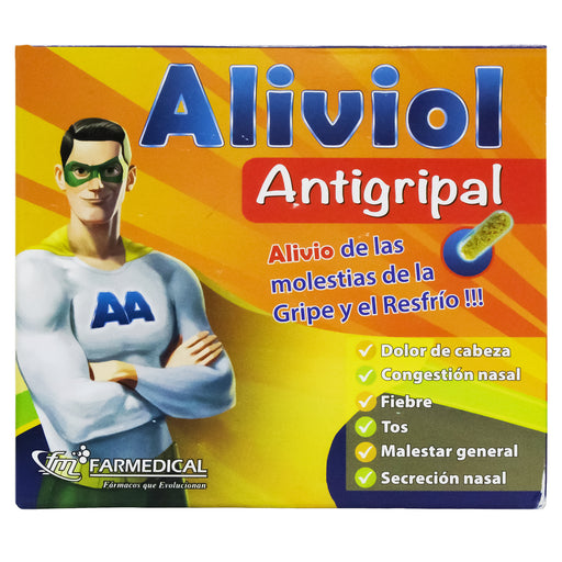 Aliviol Antigripal X Capsula Blanda