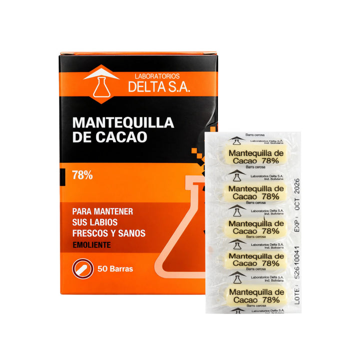 Bálsamo Labial Mantequilla De Cacao X Barra