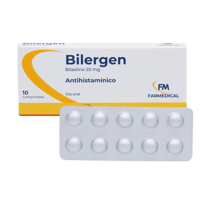 Bilergen Bilastina 20Mg X Comprimido