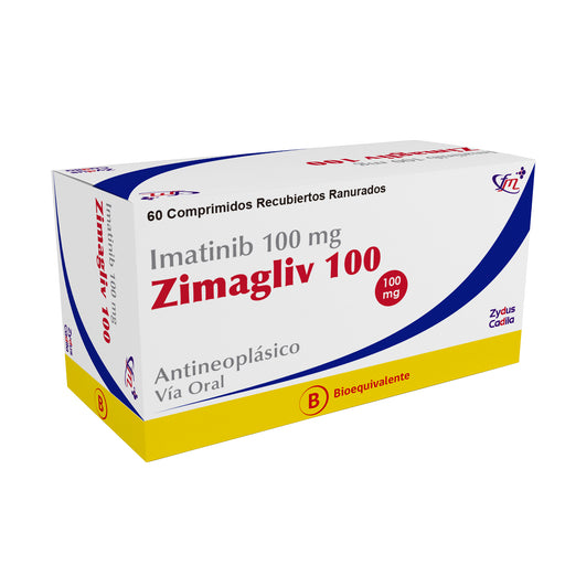 Zimagliv 100 Mg Imatinib X Comprimido