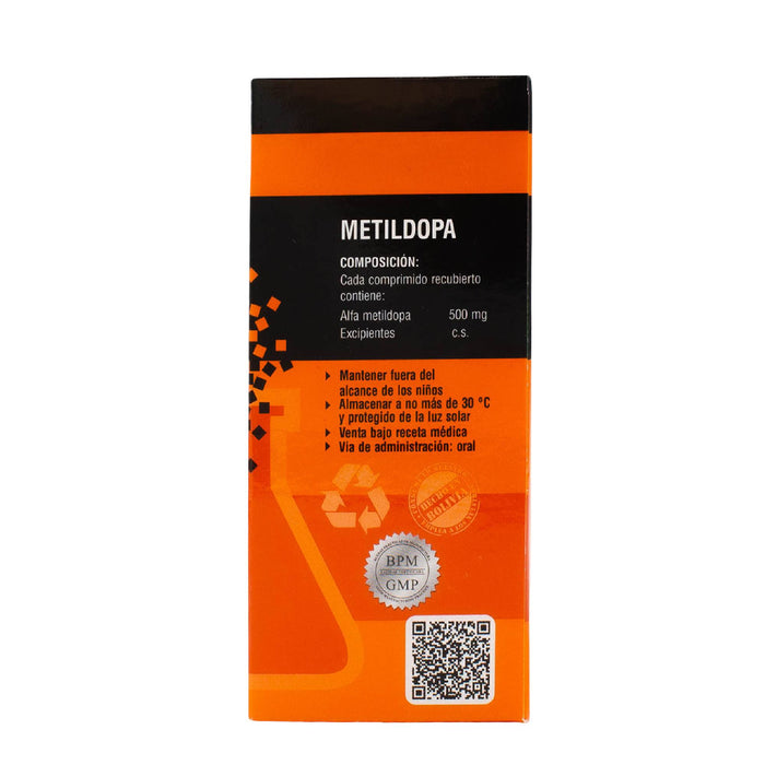 Metildopa 500Mg Delta X Comprimido
