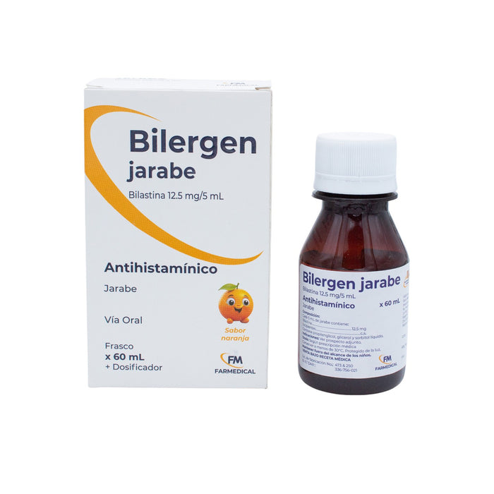 Bilergen 12.5Mg / 5Ml Bilastina Jarabe X 60Ml