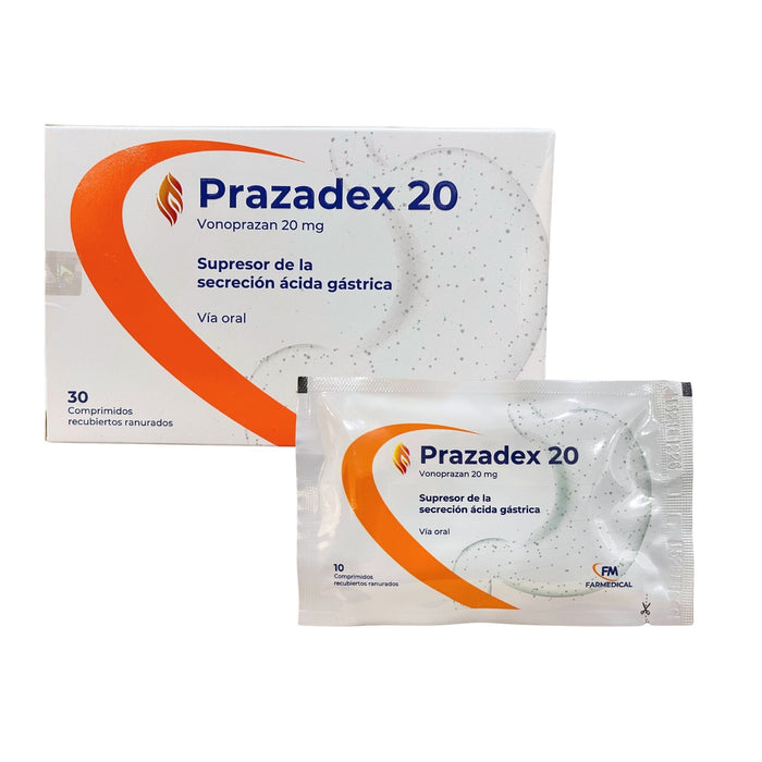 Prazadex Vonoprazan 20Mg X Sobres / 10 Comprimidos