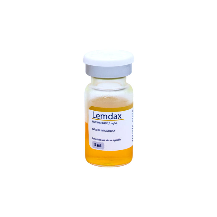 Lemdax Levosimendan2.5Mg / Ml Intravenoso X Ampolla/5Ml
