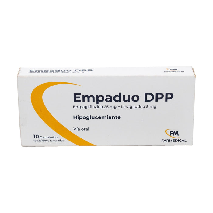 Empaduo Dpp Empagliflozina / Linagliptina X Comprimido