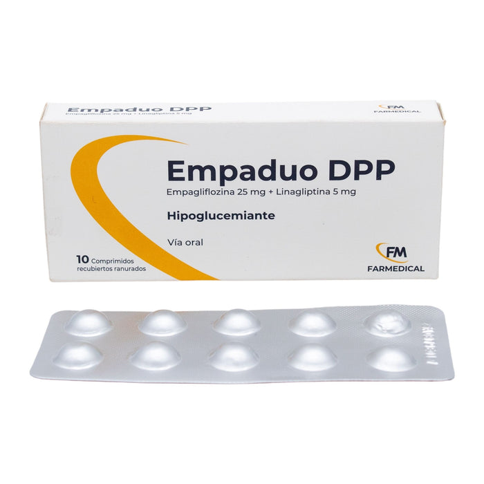 Empaduo Dpp Empagliflozina / Linagliptina X Comprimido