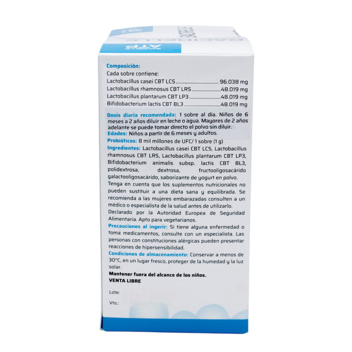 Bacirelle Atp Probióticos / Prebióticos X Sobre
