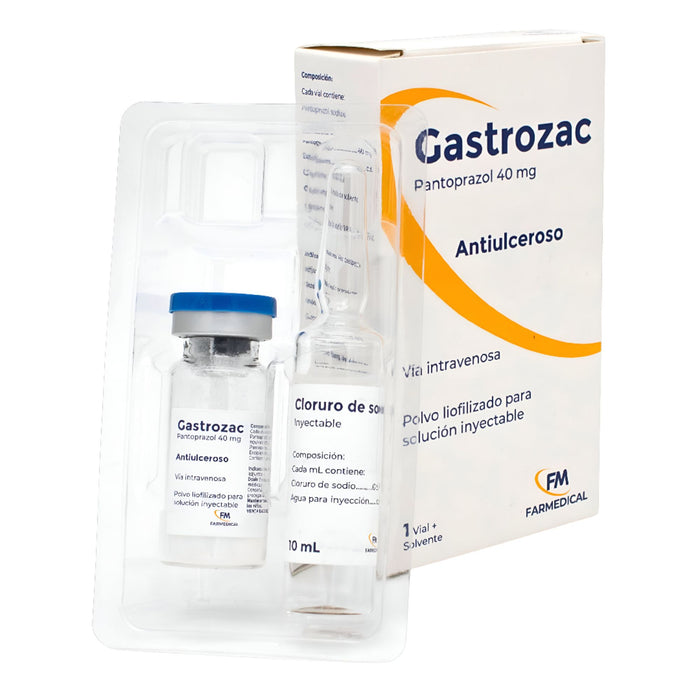 Gastrozac 40Mg Pantoprazol X Ampolla