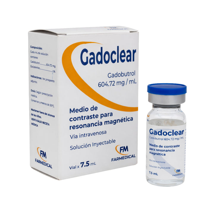 Gadoclear 604.72Mg/Ml Gadobutrol Intravenosa X 1 Ampolla