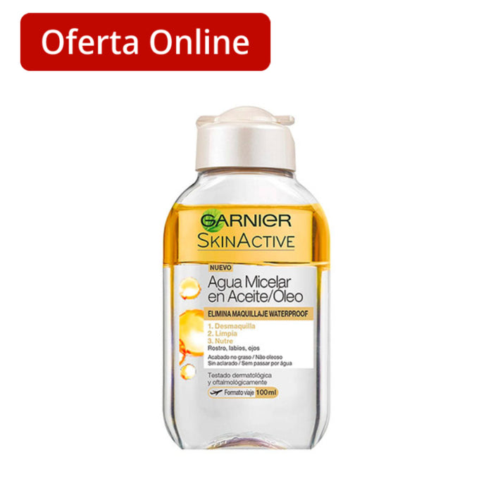 Garnier Skin Active Agua Micelar Con Aceite X 100Ml