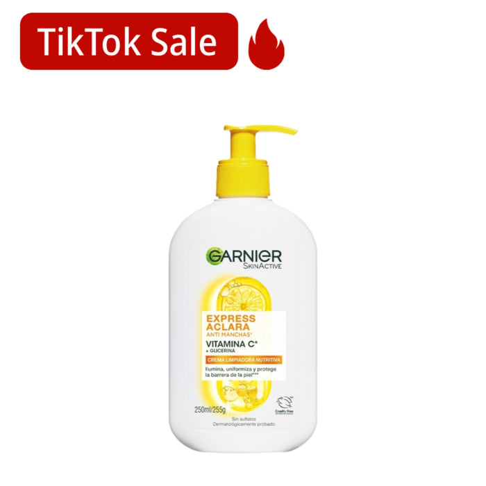 Desmaquillante Bifásico Garnier Skin Active Express Aclarante Anti-Manchas X 250 Ml