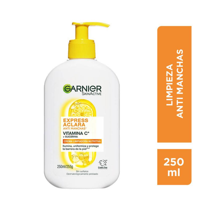 Desmaquillante Bifásico Garnier Skin Active Express Aclarante Anti-Manchas X 250 Ml