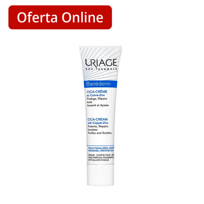 Crema Reparadora Uriage Bariéderm Cica X 40Ml