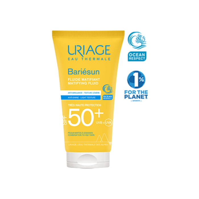 Protector Solar Facial Uriage Bariésun Fluido Matificante Spf 50+