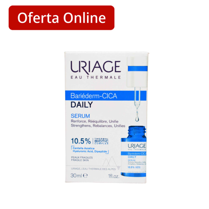 Sérum Facial Uriage Bariéderm Cica Daily X 30Ml