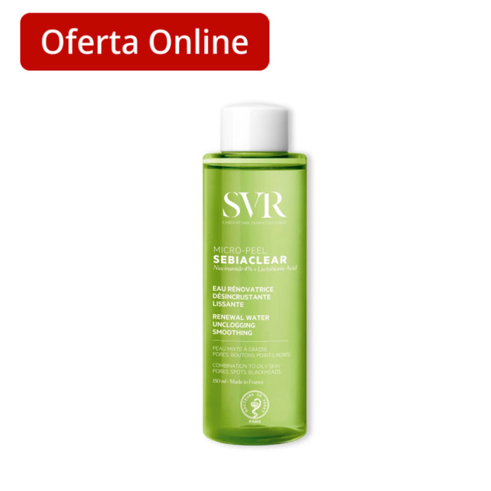 Svr Sebiaclear Micro Peel Limpieza Facial X 150Ml
