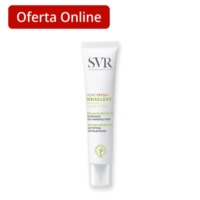 Svr Sebiaclear Spf 50+ Crema X 40Ml