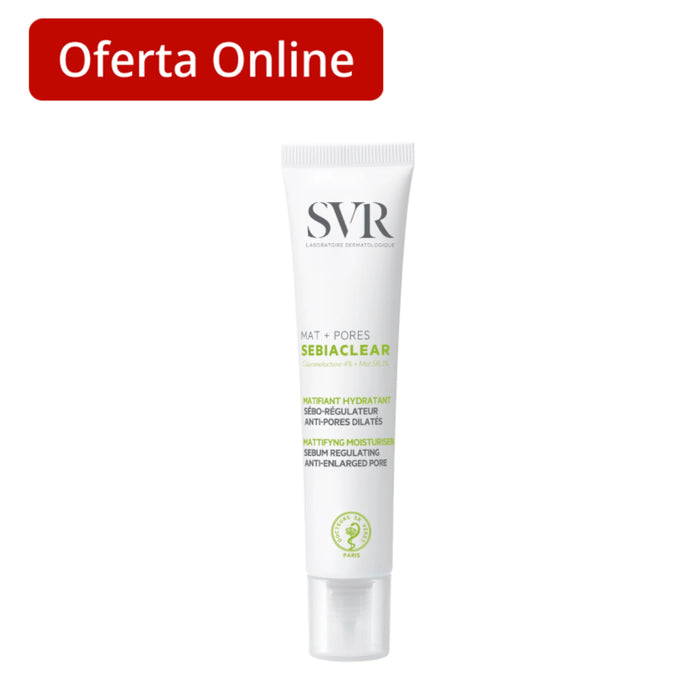 Svr Sebiaclear Mat + Pores Matific Hidratante X 40Ml
