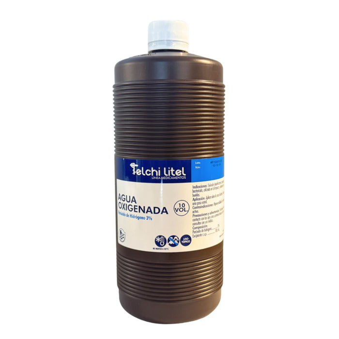 Agua Oxigenada 10 Vol X 1L