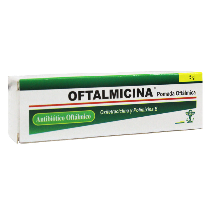 Oftalmicina Oxitetraciclina 0.5 Y Polimixina B 1000000Ui X 5G