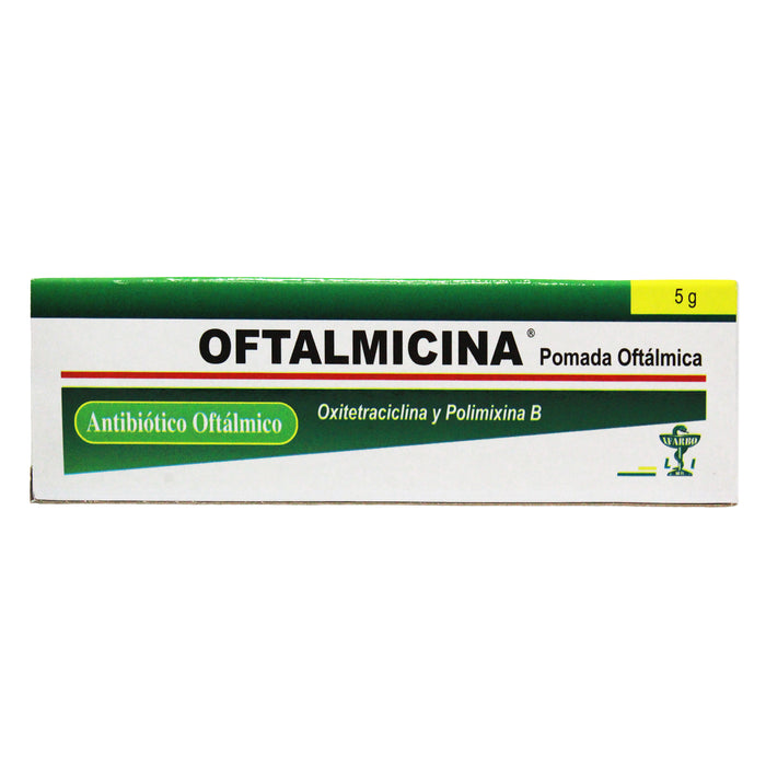 Oftalmicina Oxitetraciclina 0.5 Y Polimixina B 1000000Ui X 5G