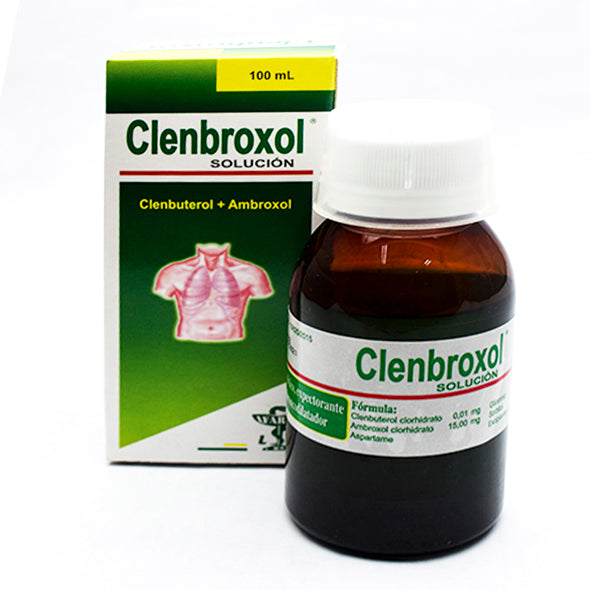 Clenbroxol Solucion X 100Ml Clenbuterol Ambroxol