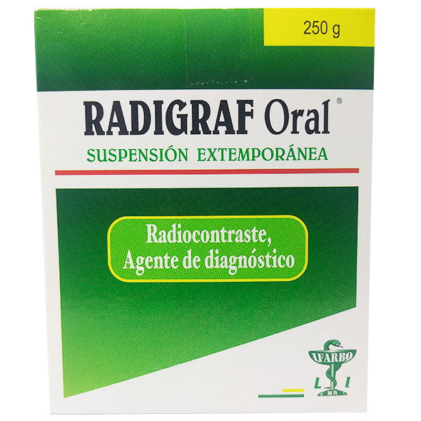 Radigraf Oral 98% Susp X 250G Sulfato De Bario