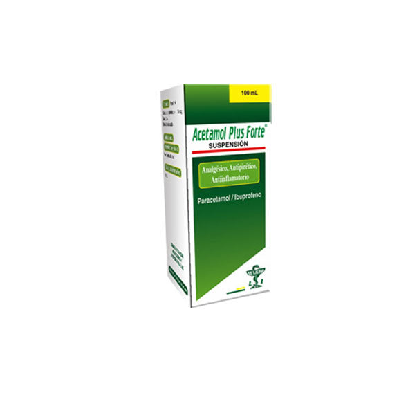 Acetamol Plus Forte X 100Ml Paracetamol Ibuprofeno