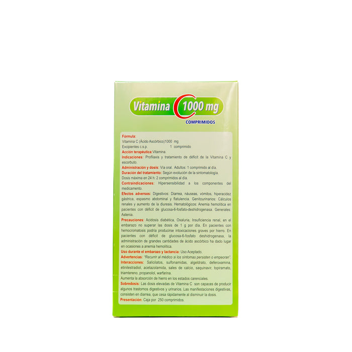 Vitamina C 1000Mg Ifarbo X Comprimido