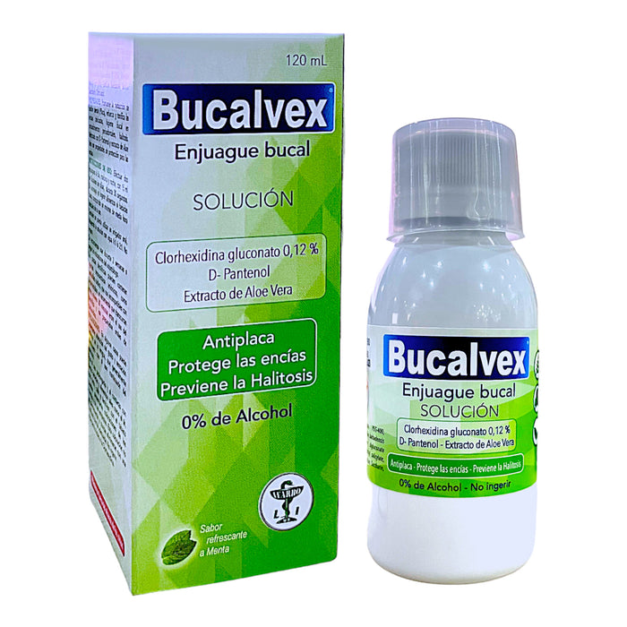 Bucalvex Enj. Bucal X 120Ml Clorhexidina