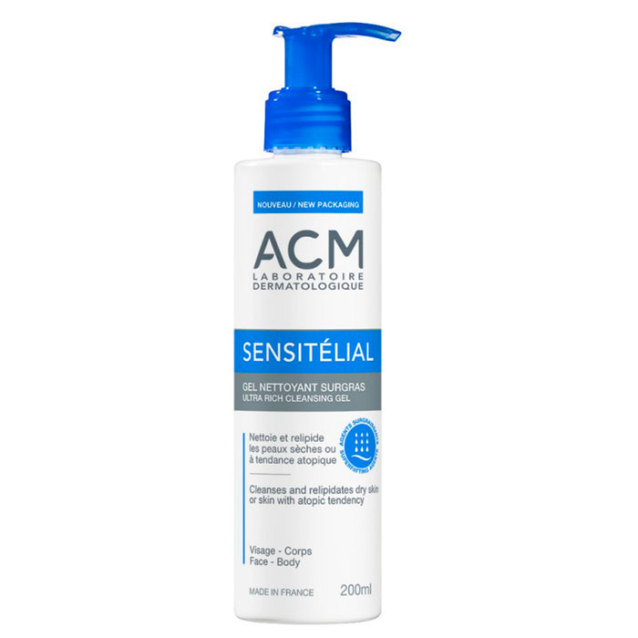 Acm Sensitelial Gel Nettoyant X 200Ml