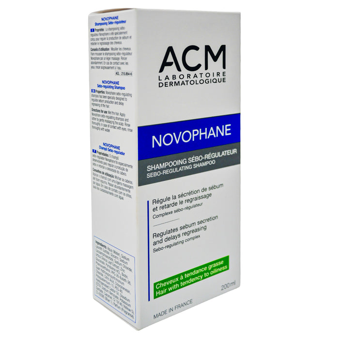 Acm Novophane Shampoo Seborregulador X 200Ml