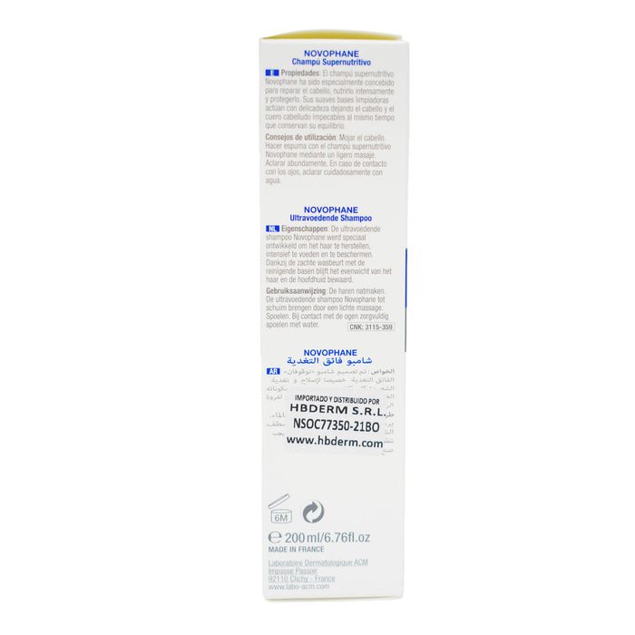 Novophane Shampoo Ultra-Nutrif X 200Ml