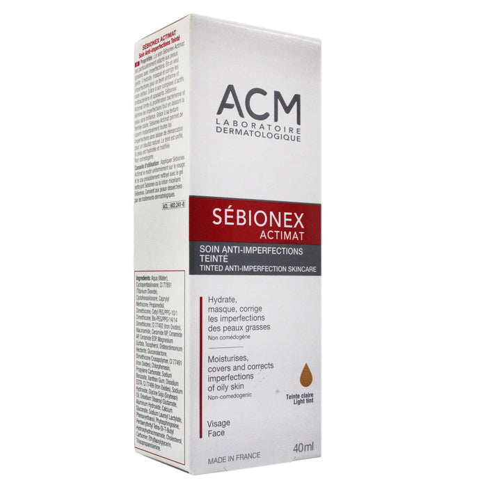 Acm Sebionex Actimat Crema Facial Anti Imperfecciones X 40Ml