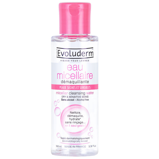 Evoluderm Agua Micelar Piel Seca Sensible X 100Ml