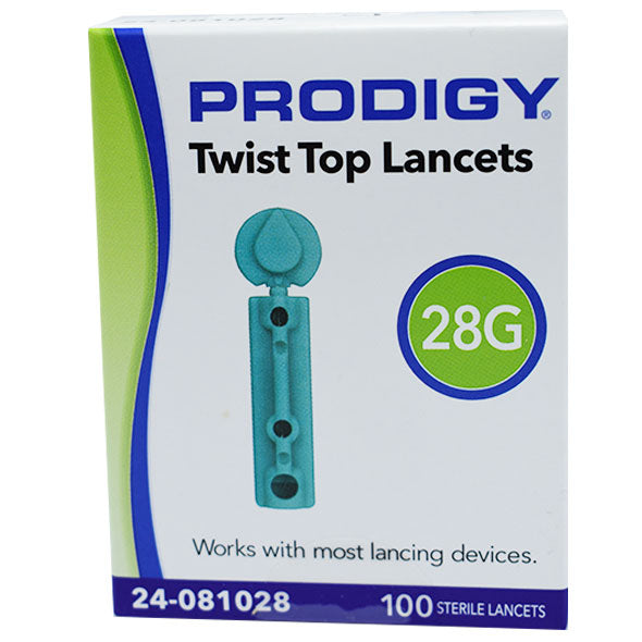 Prodigy Lancetas 28G X Caja