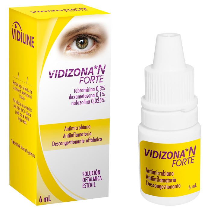 Vidizona N Forte Colirio X 6Ml