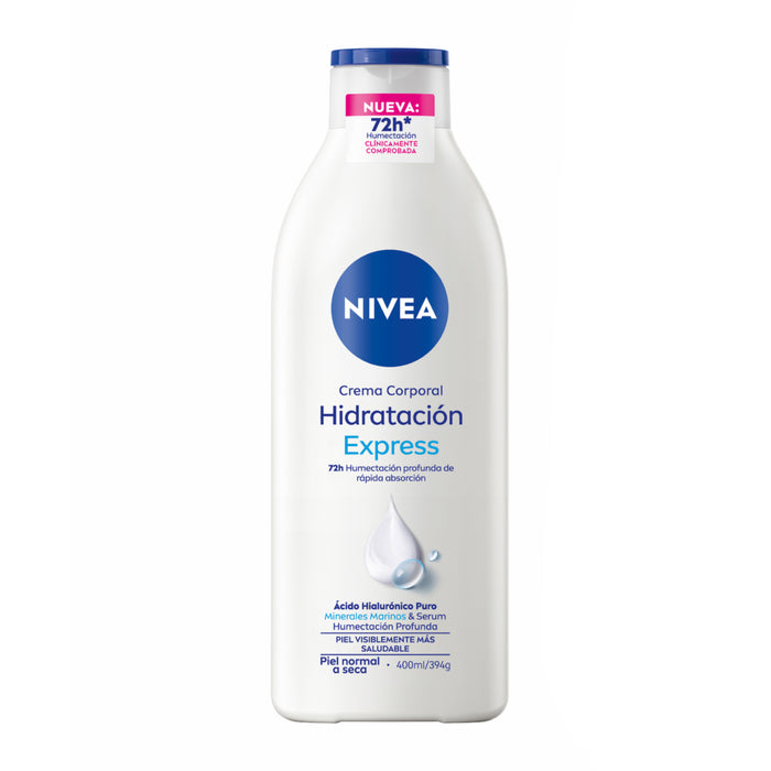 Crema Corporal Nivea Hidratacion Express X 400Ml