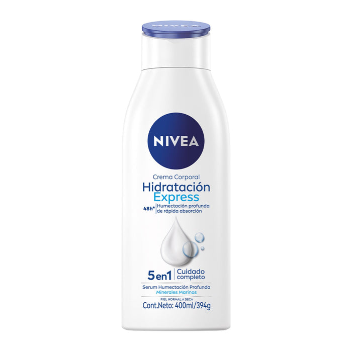 Crema Corporal Nivea Milk Nutritiva X 400Ml