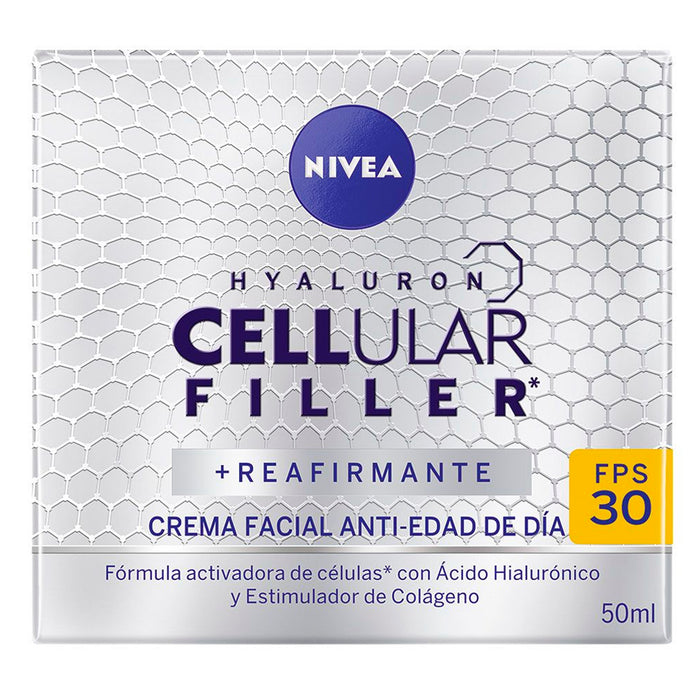 Nivea Crema Facial Antiarrugas Cellular Día Fps 30 X 50Ml
